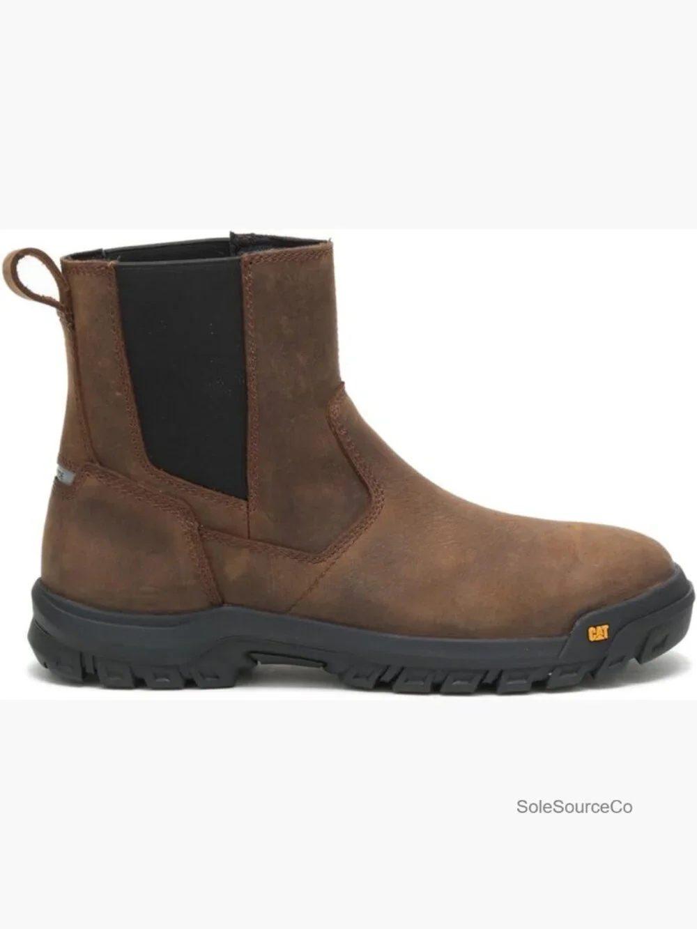 Men's Steel Toe Work Boots Slip Resistant Electrical Hazard Nubuck Leather